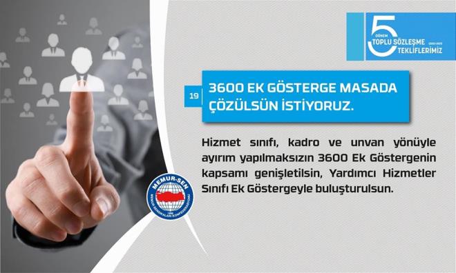 Memur-Sen'in Toplu Sözleşme Teklifleri 20 071558c3 03ae e911 80ef a0369f7d1486