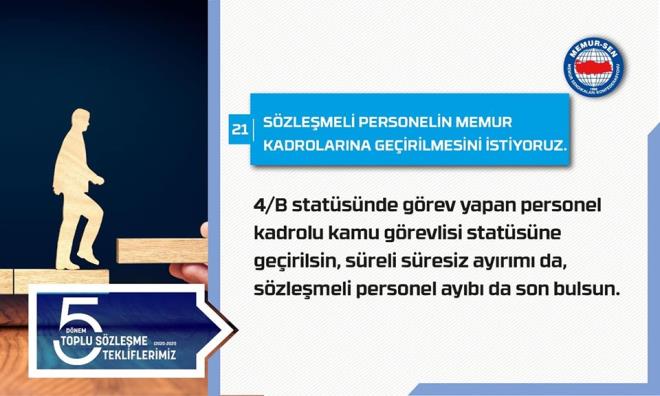 Memur-Sen'in Toplu Sözleşme Teklifleri 22 738773cf 03ae e911 80ef a0369f7d1486