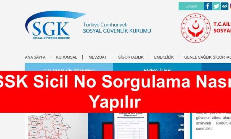 Emekli Sicil No Sorgulama