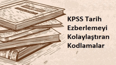 Kpss Tarih Ezberlemeyi̇ Kolaylaştıran Kodlamalar 11 Kpss Tarih Ezberleme nasıl yapılır