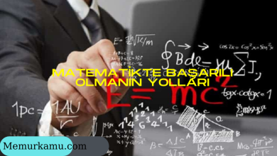 Matematikte Başarılı Olmanın Yolları 10 Matematikte Başarılı Olmanın Yolları