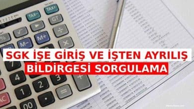 SGK Ise Giris Bildirgesi Nasil Alinir