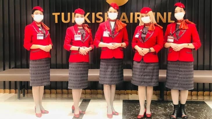 Turk Hava Yollari kabin memuru alimi